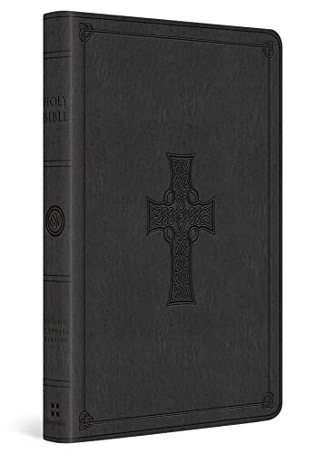 ESV Value Thinline Bible (TruTone, Charcoal, Celtic Cross Design): Holy Bible, English Standard Version - image 1