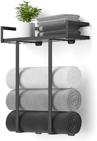 Towel Racks for Bathroom Wall Mounted, Xstyde...