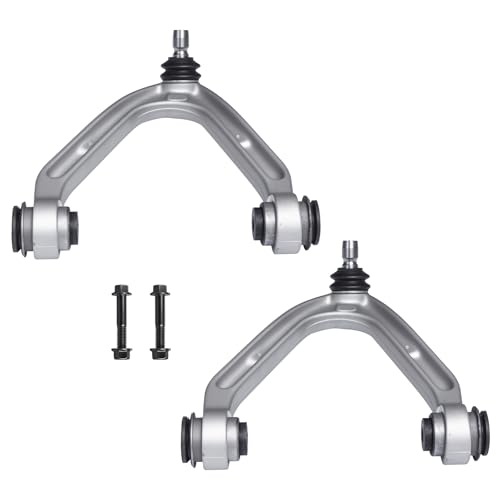 Left Right Front Upper Control Arm and Ball Joint Assembly Compatible 2006-2010 Hummer H3 2009-2010 H3T Driver Passenger Side AUQDD 2PCS K621675 K621676 Professional Suspension