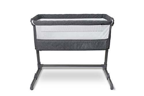 BABYLO BABYLO Bedside Cozi Sleeper Co-Sleeping Crib, Grey