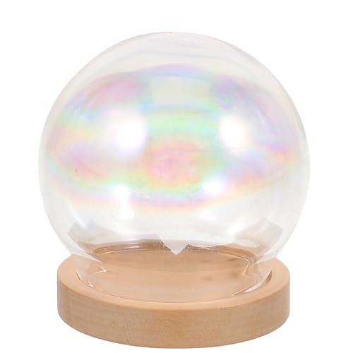 Amosfun Cúpula de Vidrio Transparente con...