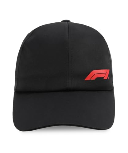 Image of PUMA | Formula 1 Women's HD Logo Print Baseball Cap Black