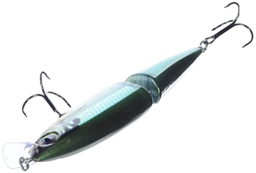 Rapala BX Swimmer Lure with Two No. 3 Hooks, 1.2-1.8 m Swimming Depth, 12 cm Size, Blue Back Herring - Image 4