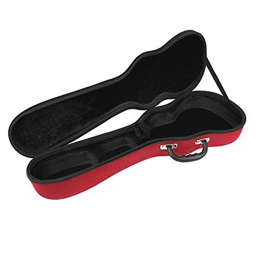 Sac à dos pour ukulélé 23/24 pouces rouge avec sangle amovible - 7