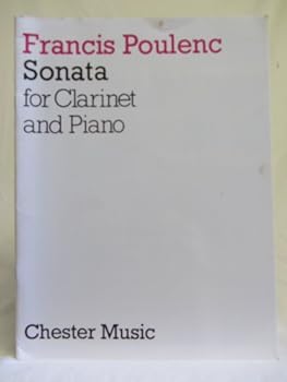 Unknown Binding Sonata for Clarinet and Piano Book
