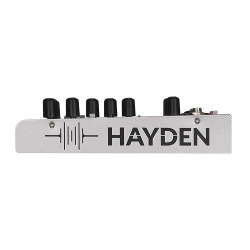 Image of Hayden Richtone OTG Mixer | Professional USB Audio Interface & DJ Mixer for Mobile, PC, Studio Recording, Streaming, Karaoke, Live Sound | Portable OTG Mixing Console with Clear Sound