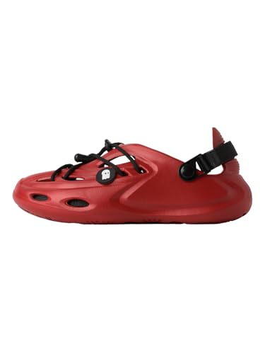 The Souled Store Hydros: Fury Men and Boys Red EVA Low Top Clogs