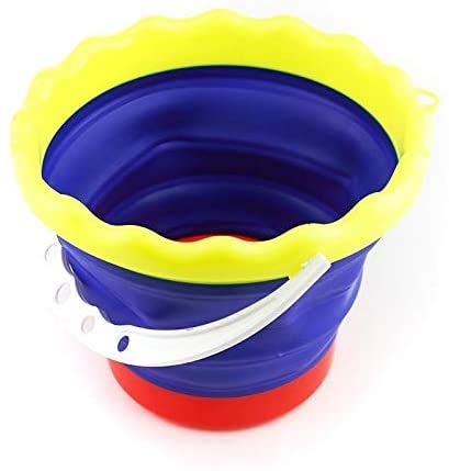 GJNVBDZSF Camping Washbasin, Collapsible Bucketfolding Bucket Silicone Storage Travel Small Mini Portable Telescopic Bucket