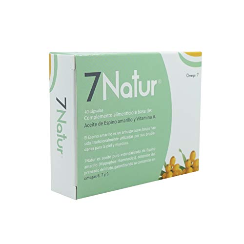 7Natur® De Margan Biotech. Aceite De Espino Amarillo Y Vitamina A - Omega 6, 7, 9