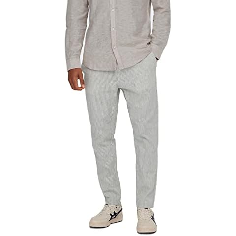 ONLY & SONS Men's Tapered Fit Trousers Cover