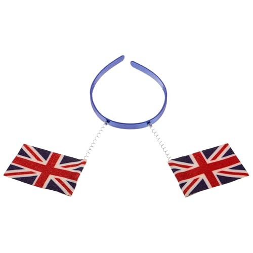 Bandeau Union Jack en tissu effet 3D pour sublimer vos soirées et fêtes costumées