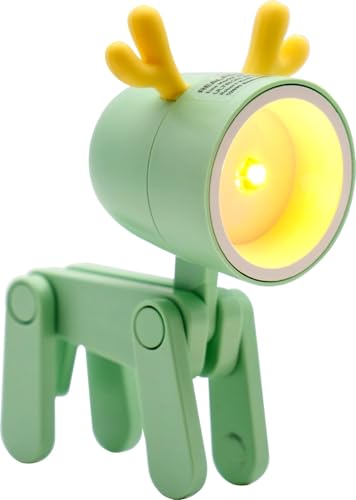 RealPower Lampe de poche LED en forme d'animal Green Deer