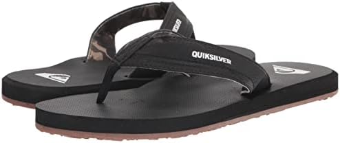 Quiksilver Men's Island Oasis Ii Flip Flop Sandal, Black/Black/Brown, 6 | Image 6