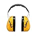3M Optime 98 Yellow and Black Over-The-Head Earmuf