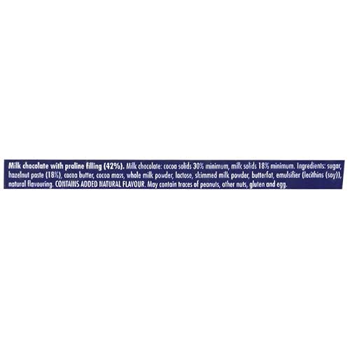 Image of Ritter Sport Praline Milk Chocolate, 100 g, Pack of 3
