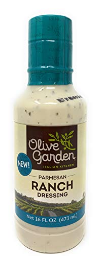 Olive Garden Signature Italian Dressing (16 fl oz) Olive Garden Parmesan Ranch Dressing (16 fl oz)! (2 Pack) Salad Dressing! Delicious Salad Dressing!