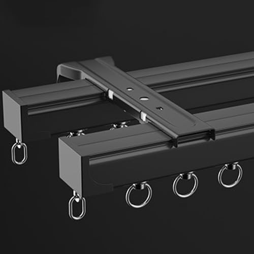 Rieles de techo de aluminio ajustable para solucionar problemas de espacio en ventanas dobles 2