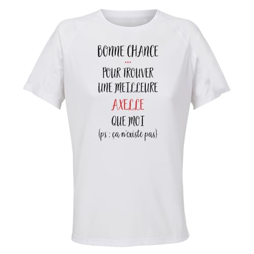 Cadeau sportive anniversaire maillot de sport femme Axelle Planetee