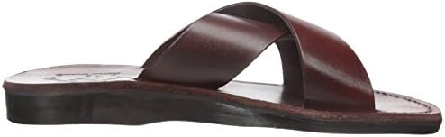 Elan - Leather Slide On Sandal - Mens Sandals | Image 5