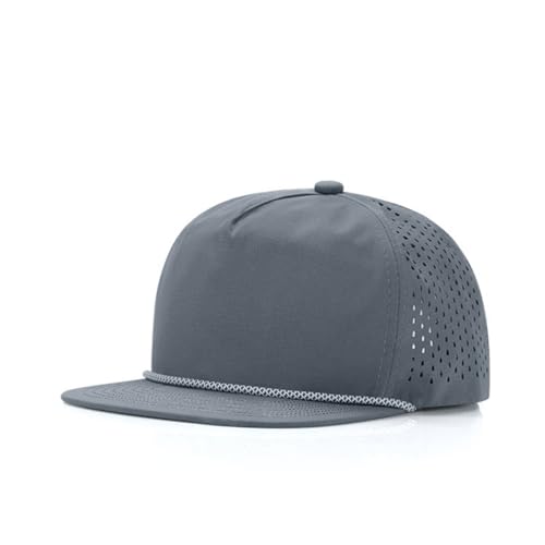 Image of Quick Dry Fit Baseball Cap - Water Repellent Sun Hat for Fishing, Running, Hiking, Golf, Surfing, Sailing, Boating