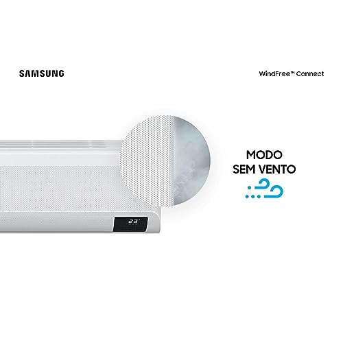 Ar Condicionado Split Inverter Samsung WindFree Connect Sem Vento 18000 BTU/h Frio AR18BVFAAWKNAZ -