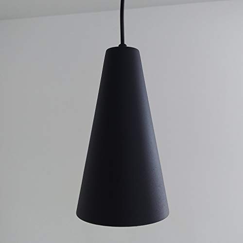 Pendente (Ã˜140 mm) 1 x E27, Volare, 50762, Preto Fosco Bivolt