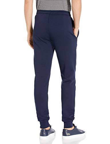 Lacoste Mens Sport Fleece Jogger Golf Shirt, Navy Blue, Medium Us #TOP1