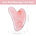 36 Pcs Gua Sha Facial Tool Resin Massage Tool Heart Shaped Gua Sha Stone Board for Face Body Skin Massage Spa Acupuncture Prevent Wrinkles
