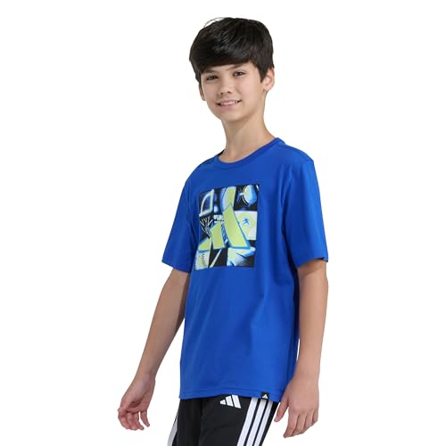 Image of adidas Boys Sports Theme Short Sleeve Tee