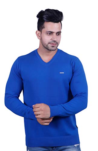 Image of GODFREY V Neck Full Sleeve Sweater for Man Winter Pullover