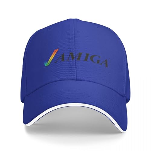 OOAXBEED Casquette de Baseball avec Logo Commodore Amiga, Casquette de Camionneur Anime, Casquette Cosplay pour Femmes et Hommes