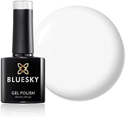 Bluesky Gel Nail Polish, Tease QXG080, Nude Pink, Bright, Long Lasting, Chip Resistant, 10 ml (Requires Drying Under UV LED Lamp)