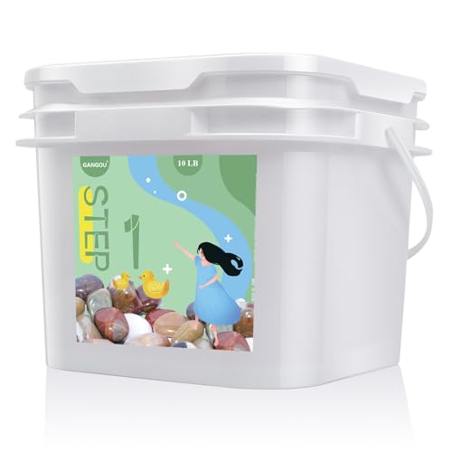 10 lbs Rock Tumbler Grit - Tumbler Media Grit,Rock Polishing Grit Media, Works with Any Rock Tumbler, Rock Polisher, Stone Polisher,COARSE 60/90 Silicon Carbide Grit, Step 1 for Tumbling Stones