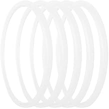 5PCS Universal Pressure Cooker Gasket Replacement, Food Grade Silicone Sealing O Ring Power Cooker Replacement Parts for Pressure Cooker Accessories20cm