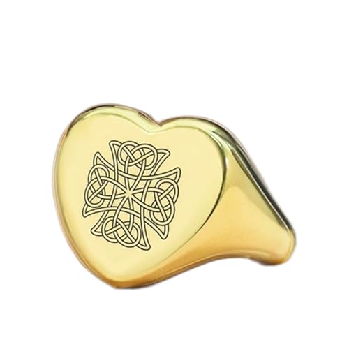 Bague croix celtique cœur argent sterling 925, chevalière vintage homme femme
