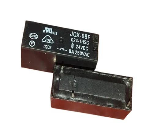 Relais électromécanique JQX-68F 024-1HSG pièce de rechange 24V 8A