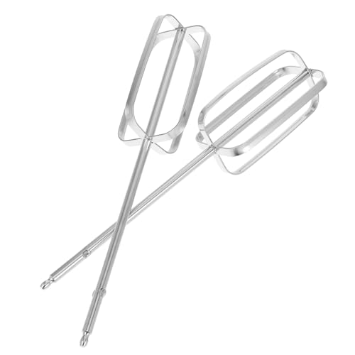 SMASOLO 2 Piezas Accesorios Batidora Mano Acero Inoxidable Batidores Eléctricos Multifunción Compatibles Taladro para Huevos y Masa Cocina Hogar Reutilizable