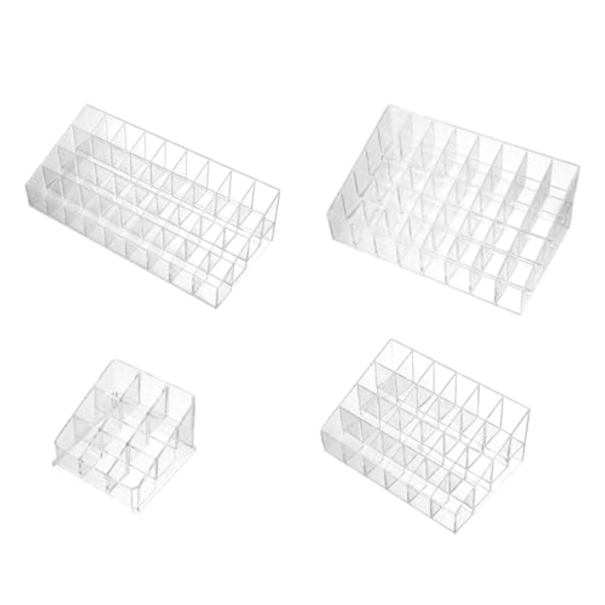 Clear Acrylic Lipstick Holder Case for 9 Lipsticks