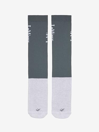 Image of LeMieux My Competition Horse Riding Socks with Closely Woven Foot, Topside Seam and Micro Weight Stretch - Twin Pack