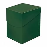 Photo Gallery ultra pro, eclipse pro 100+ -scatola per mazzi unisex adulto, verde foresta, 10cm x 7.5cm x 8cm