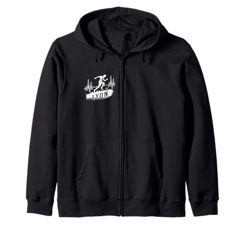 Cadeau Supporter Lyon Foot Lyonnais Sweat à Capuche