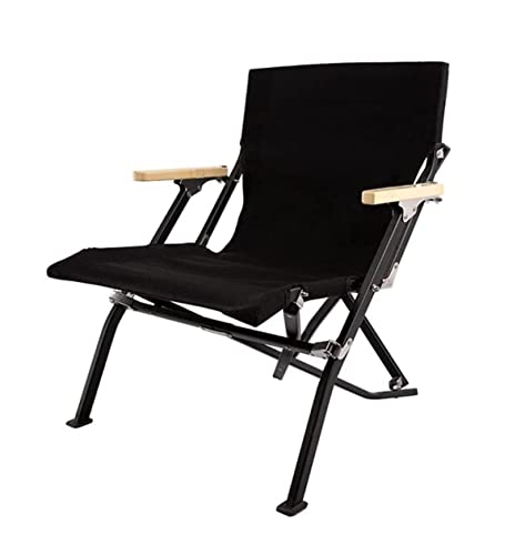 Chaise d'extérieur pliante portable confortable avec dossier de loisirs