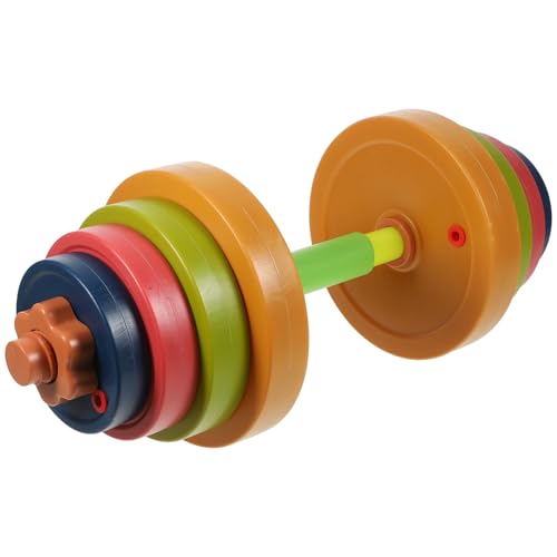 Mancuernas ajustables infantiles para que las niñas jueguen al gimnasio en casa
