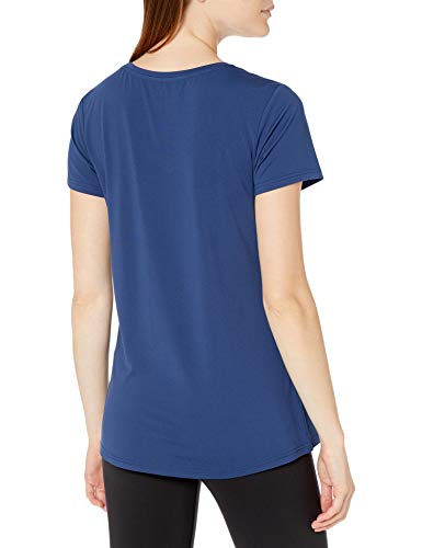 Image of Amazon Essentials Women's Active Quick Dry Tech Stretch Short-Sleeve V-Neck T-Shirt (Available in Plus Size), Pack of 2
