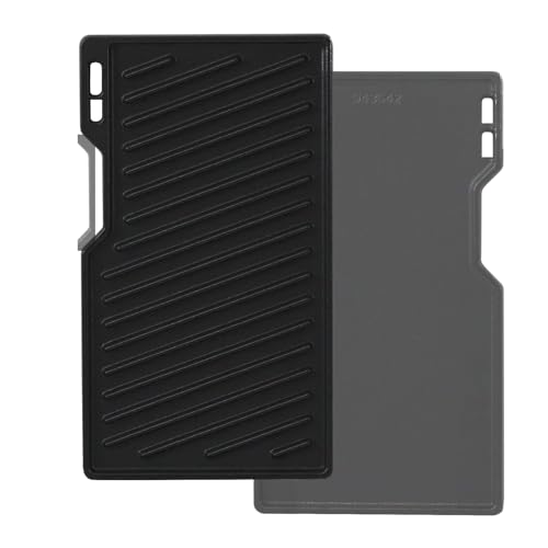 41,5 x 23,5 cm, plancha de hierro fundido para todas las barbacoas de gas de la serie Burnhard Fred, accesorios para plancha Taino, placa de parrilla para Burnhard Fred, Fred JR, Big Fred, Fat Fred,