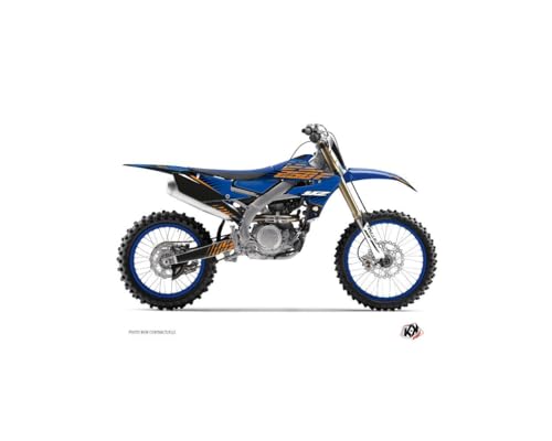 Kit déco moto cross Flow pour Yamaha 250 YZF orange stylé