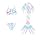 3-Piece Set Princess Tail for Swimming for Kids with Ocean Sparkle Fancy Dress Costumes, Children's Ocean Girls Blanket Swimming Swimsuit, Aquatic Shiny Costume for Girls 4-13 Years
