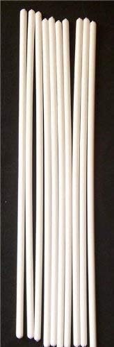 10 x 12inch White Plastic Cake Dowels