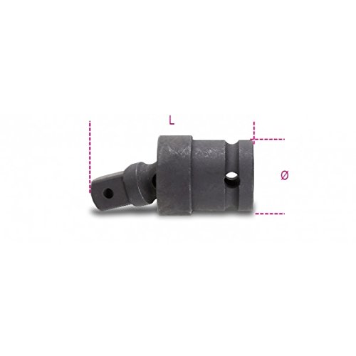 Beta 720/25 - Snodo con attacchi quadri maschio e femmina 1/2" fosfatato