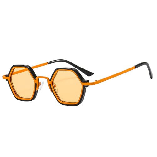 Lunettes de soleil carrées polygone pour vos festivals et sorties mode nuances dégradé océan